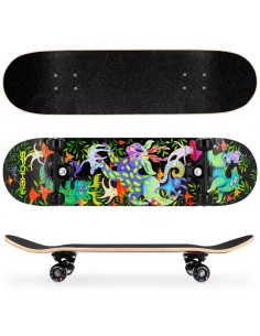 Spokey skateboard with glowing graphics Ollie SPK942542