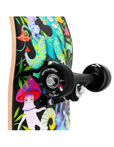 Spokey skateboard with glowing graphics Ollie SPK942542