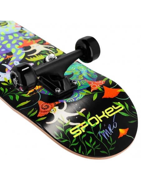 Spokey skateboard with glowing graphics Ollie SPK942542