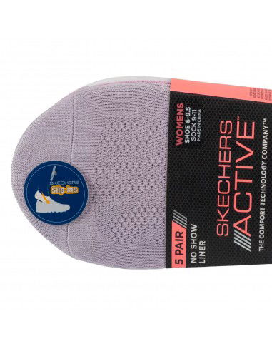 Skechers 5pk Microfiber Liner Socks...