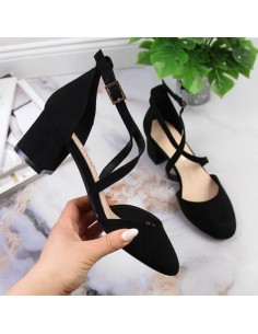 Sandals with straps Sergio Leone W SK365A black