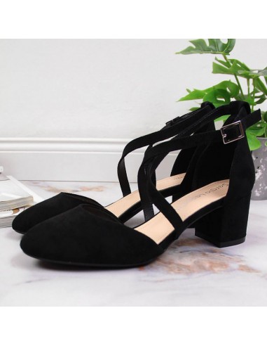 Sandals with straps Sergio Leone W SK365A black