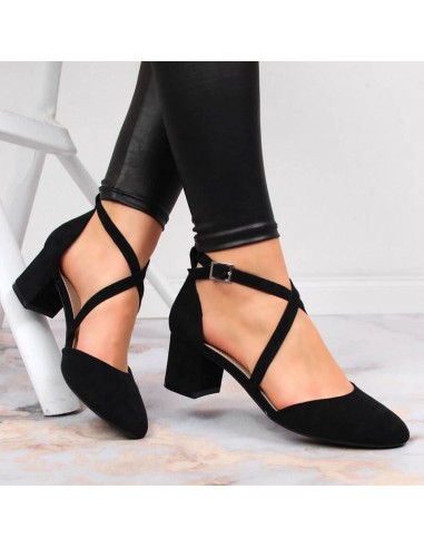 Sandals with straps Sergio Leone W SK365A black