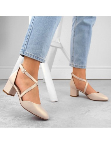 Sandals with straps Sergio Leone W SK365B pearl beige