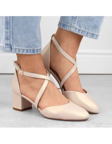 Sandals with straps Sergio Leone W SK365B pearl beige
