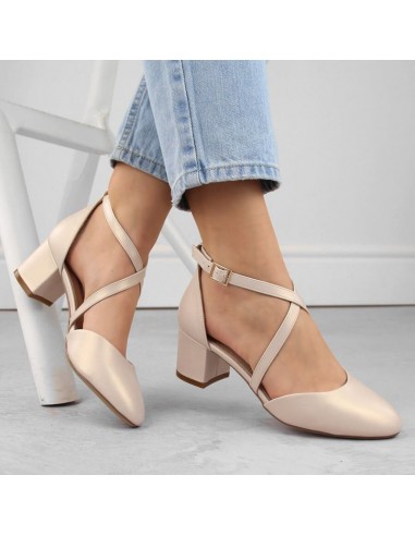 Sandals with straps Sergio Leone W SK365B pearl beige