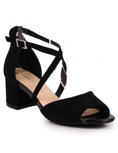 Sandals on the post of Sergio Leone W SK367A black