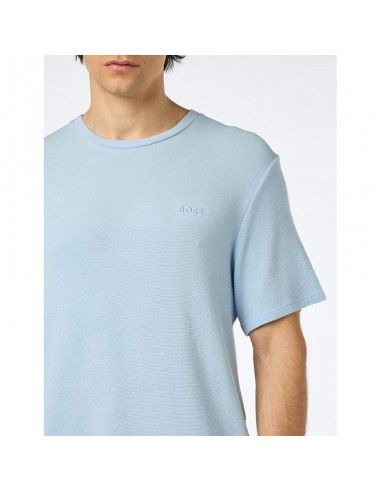 Tshirt Boss Rib Azzurro M 50509328450