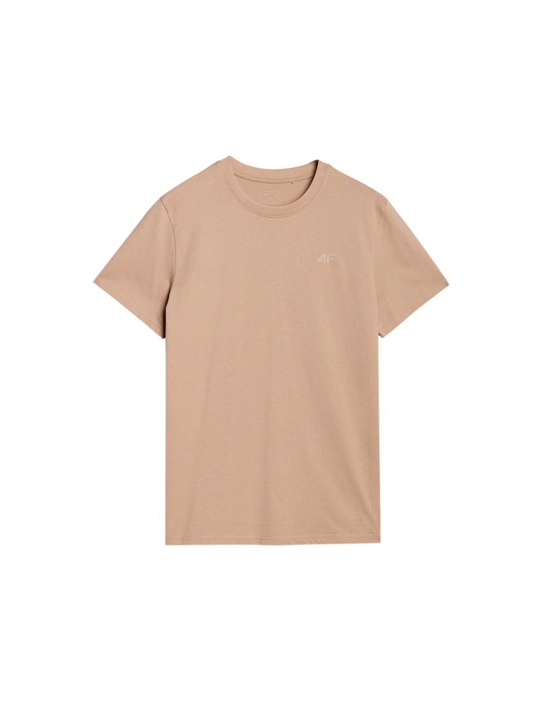 Men's T-Shirts 4F Beige