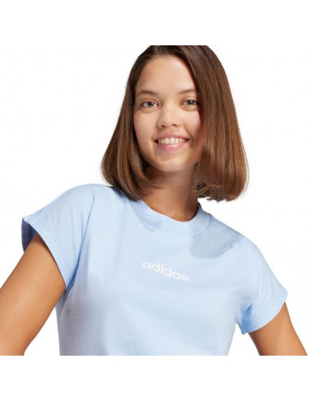 adidas Essentials Linear Cotton W Tshirt JG8660