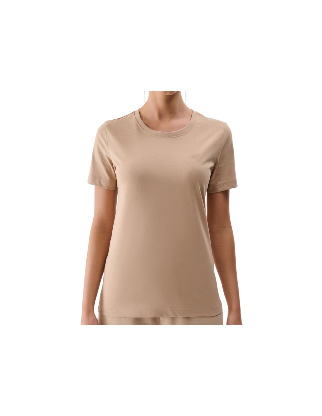 Women's T-Shirts 4F Beige