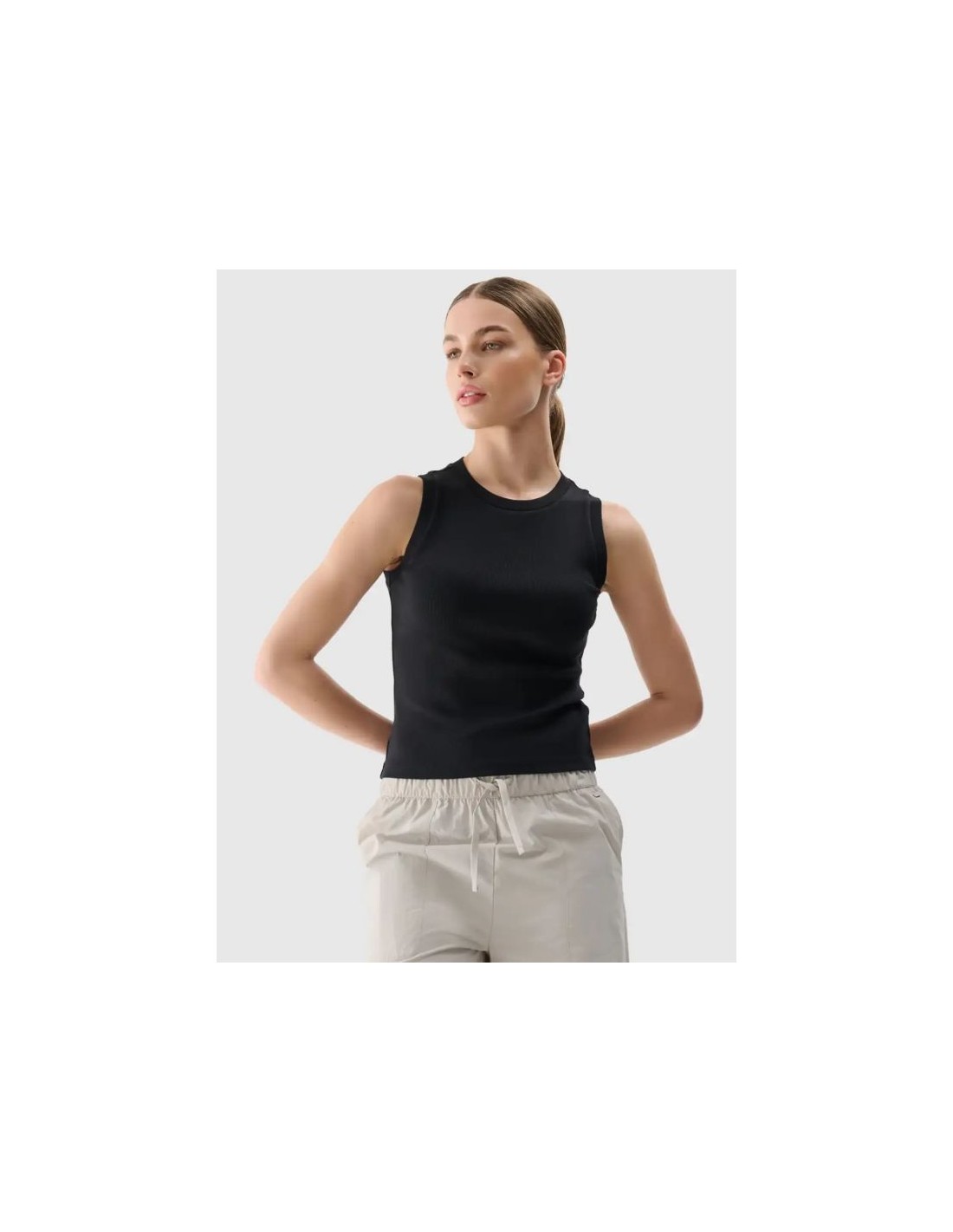 Women's T-Shirts 4F Black