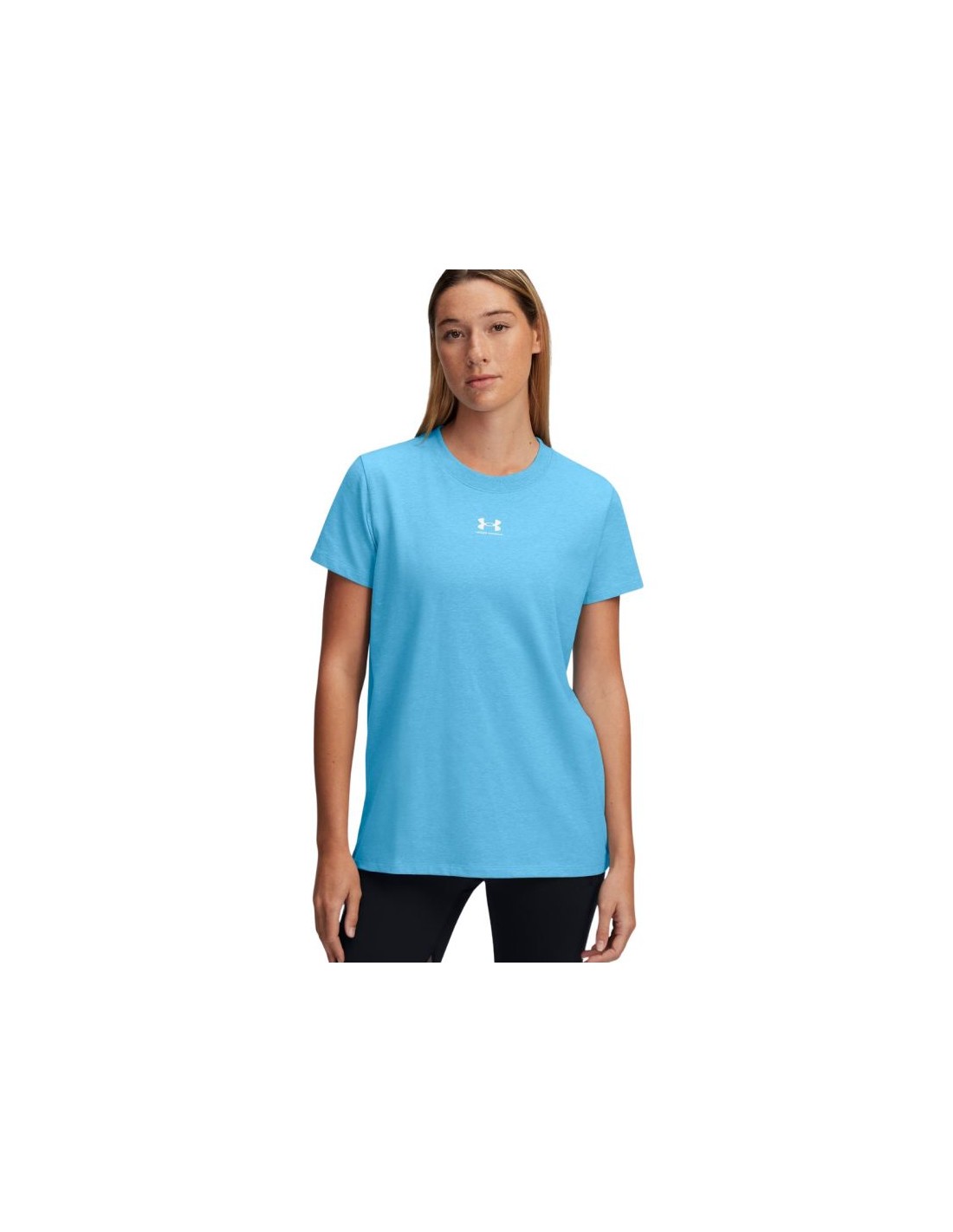 Under Armour Rival Core SS W 1383648 453 TShirt