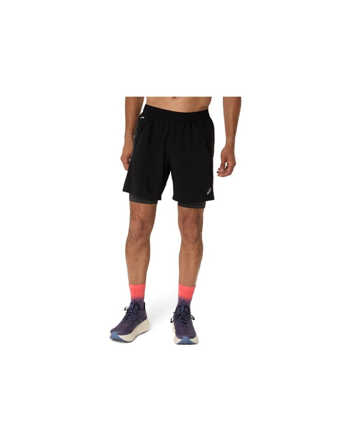 Asics Road 2N1 7IN Shorts M 2011D246001