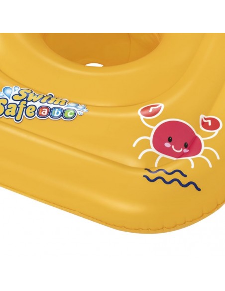 Bestway 32050 Swim Safe Wondersplash Square 3Ring Baby Boat 92800497000