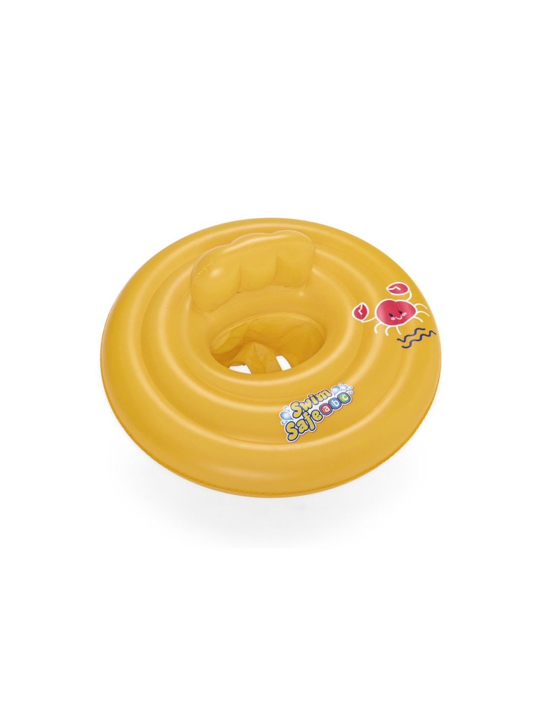 Bestway 32096 Swim Safe Wondersplash Round 3Ring Baby Boat 92800497001
