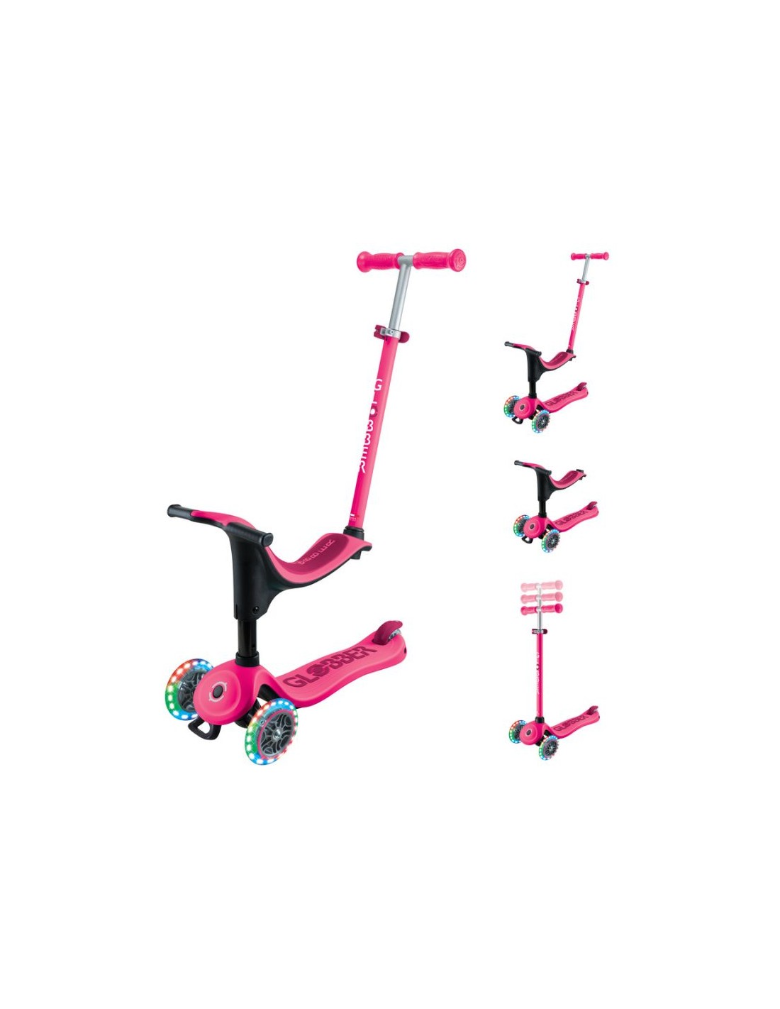 Scooter with seat GOUP SPORTY LIGHTS 4526104 S