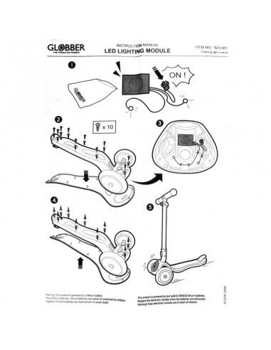 Replacement module for scooter...