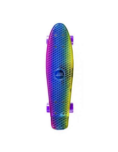 Skateboard Nils Extreme ELECTROSTYLE PENNYBOARD PNB01 RAINBOW