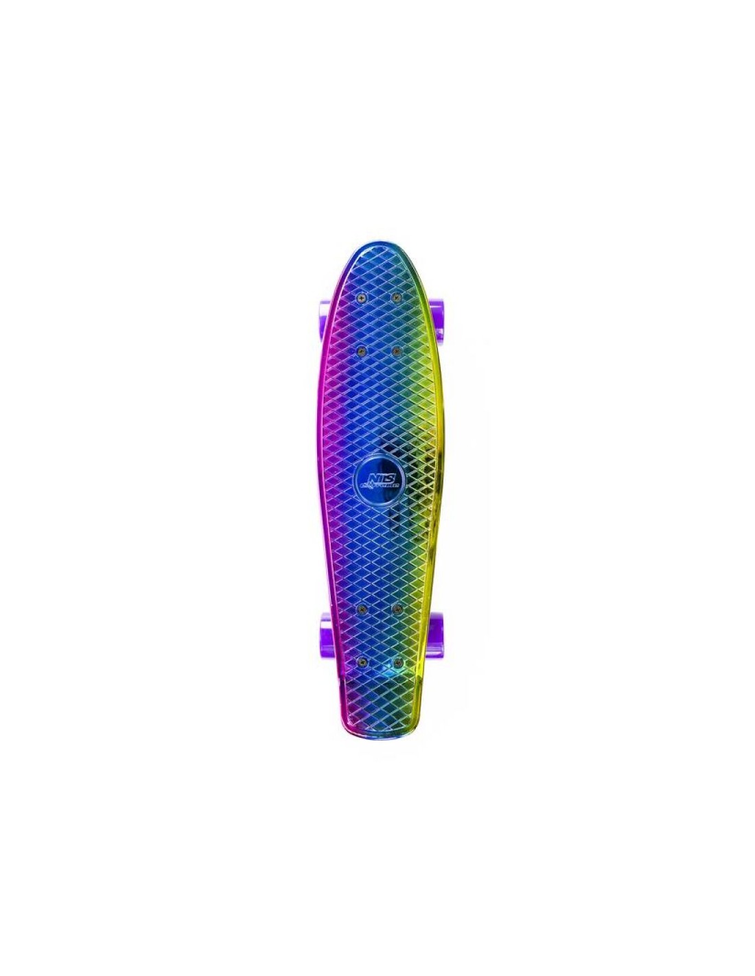 Nils Extreme Skateboard Nils Extreme ELECTROSTYLE PENNYBOARD PNB01 RAINBOW
