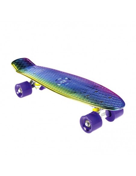 Skateboard Nils Extreme ELECTROSTYLE PENNYBOARD PNB01 RAINBOW