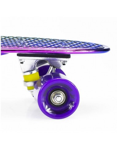 Skateboard Nils Extreme ELECTROSTYLE PENNYBOARD PNB01 RAINBOW