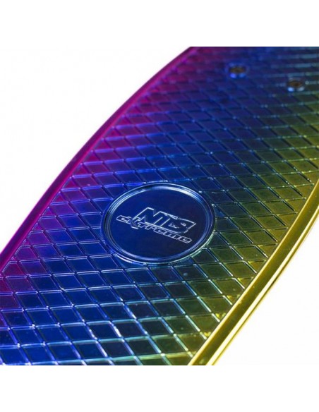 Skateboard Nils Extreme ELECTROSTYLE PENNYBOARD PNB01 RAINBOW