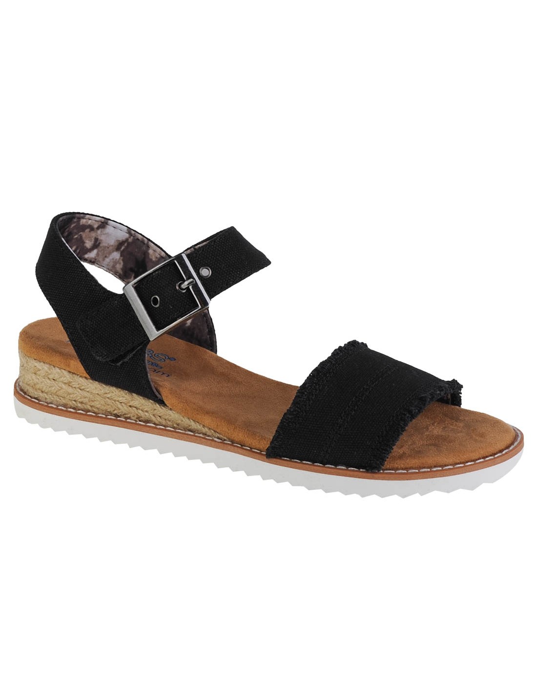 Skechers Espadrilles BOBS Adobe Princess W 113541BLK Sandals