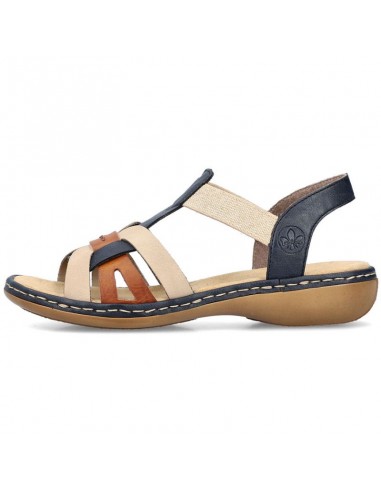 Comfortable Rieker W RKR662 multicolor sandals