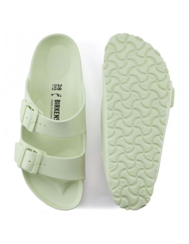Birkenstock Arizona Essentials EVA Regular Faded Lime Men's FlipFlops for Wide Feet Foam 1024571