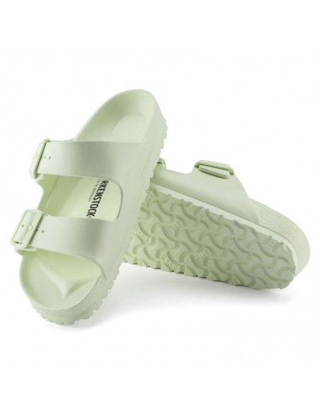 Birkenstock Arizona Essentials EVA Regular Faded Lime Men's FlipFlops for Wide Feet Foam 1024571