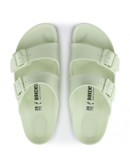 Birkenstock Arizona Essentials EVA Regular Faded Lime Men's FlipFlops for Wide Feet Foam 1024571
