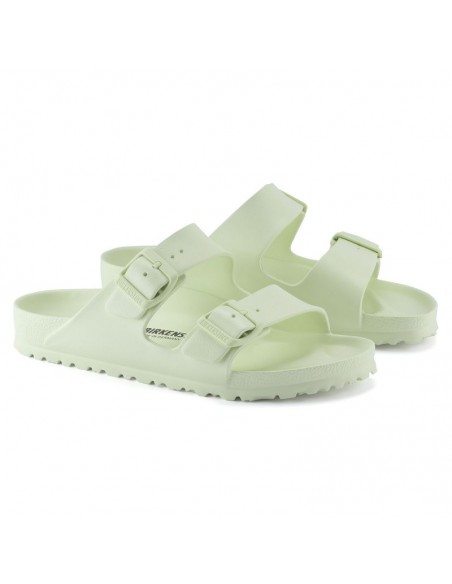 Birkenstock Arizona Essentials EVA Regular Faded Lime Men's FlipFlops for Wide Feet Foam 1024571