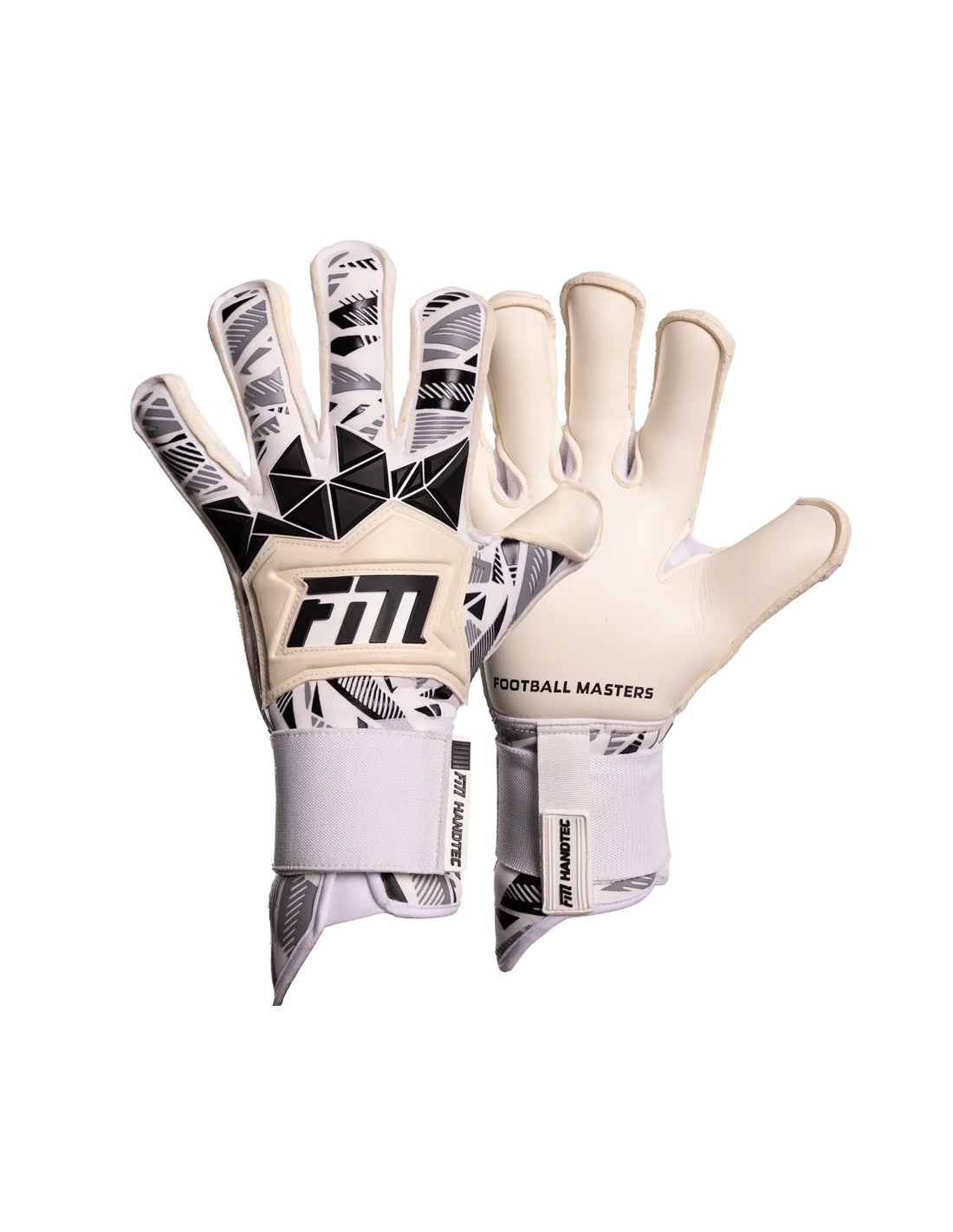 Football Masters FM Invictus X PRO WHITE BLACK gloves S974877