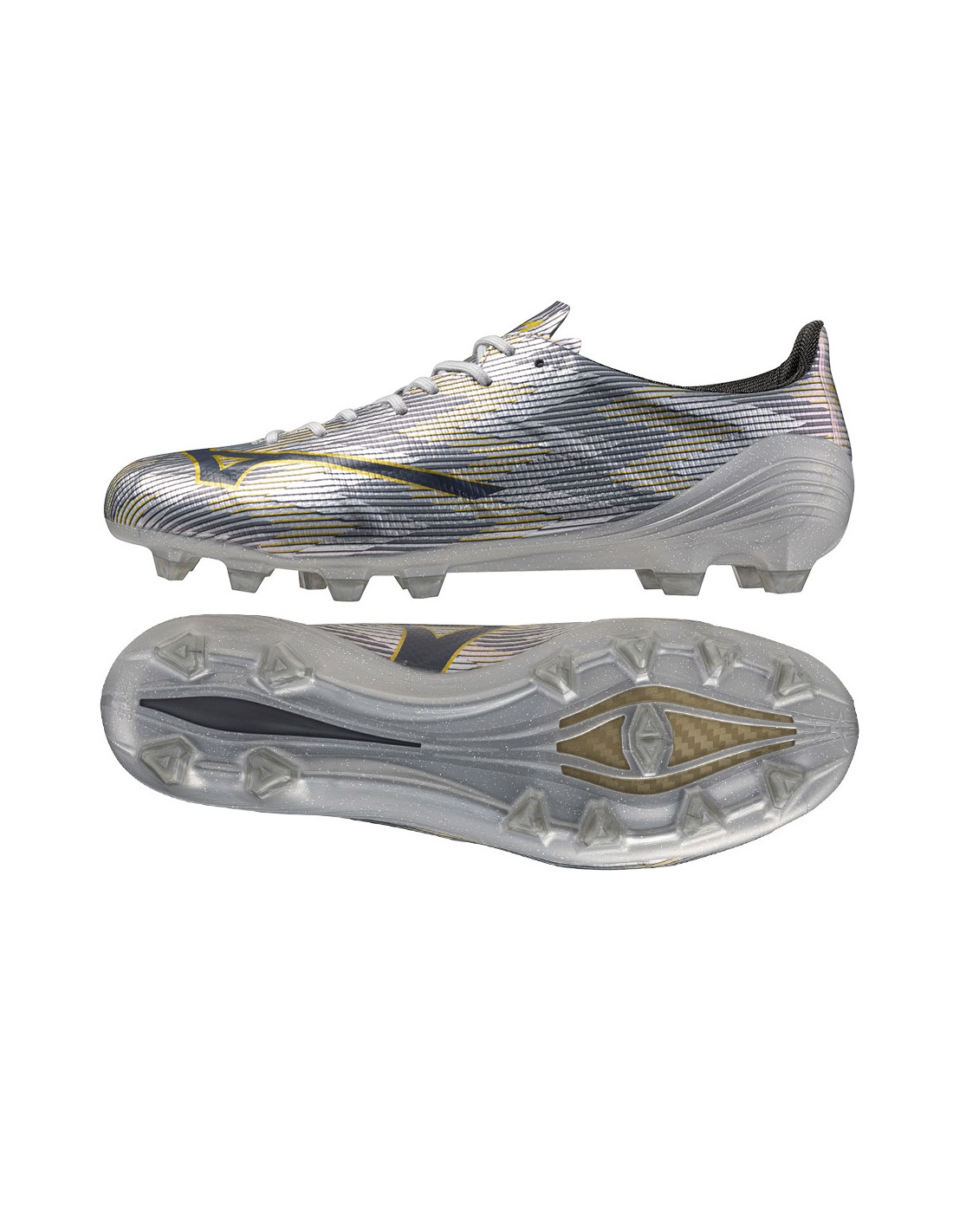 Men's Sports Shoes Mizuno Silver