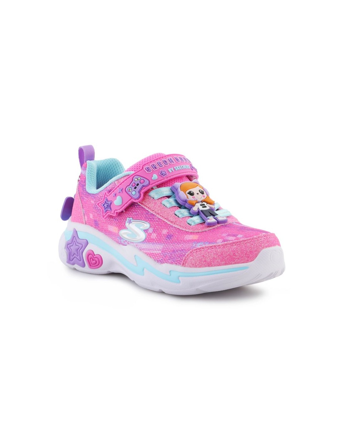 Skechers Skechers Snuggle Sneaks Skech Squad Jr 302214LPKMT shoes