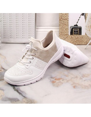 Comfortable Rieker W L325480 shoes white