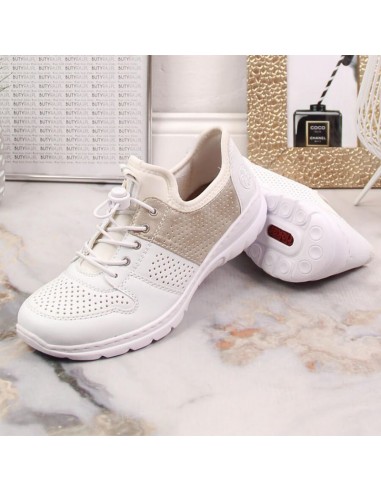 Comfortable Rieker W L325480 shoes white