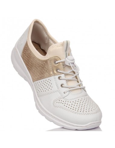 Comfortable Rieker W L325480 shoes white