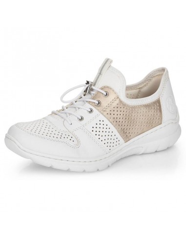 Comfortable Rieker W L325480 shoes white