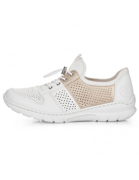 Comfortable Rieker W L325480 shoes white