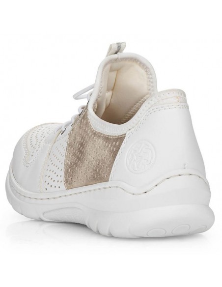Comfortable Rieker W L325480 shoes white