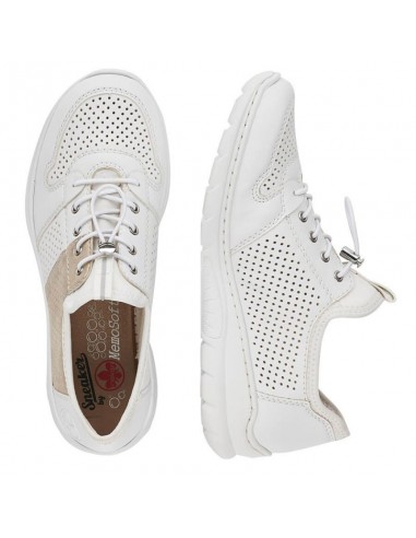 Comfortable Rieker W L325480 shoes white