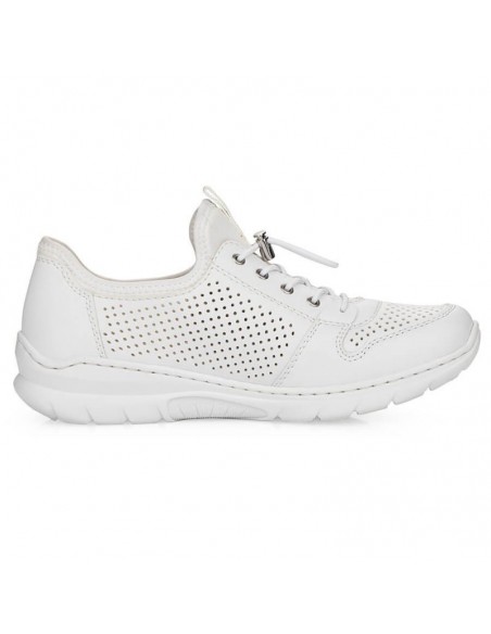 Comfortable Rieker W L325480 shoes white