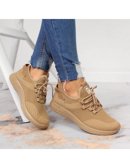 NEWS W EVE268A beige sports shoes