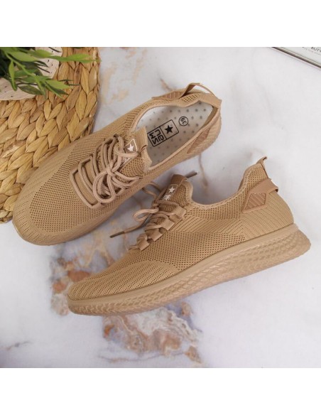 NEWS W EVE268A beige sports shoes