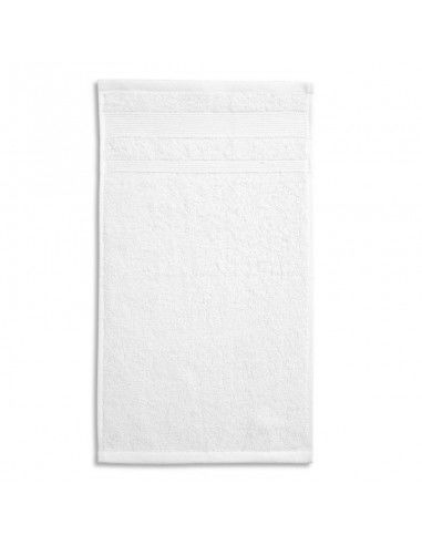 Large unisex towel Organic GOTS white