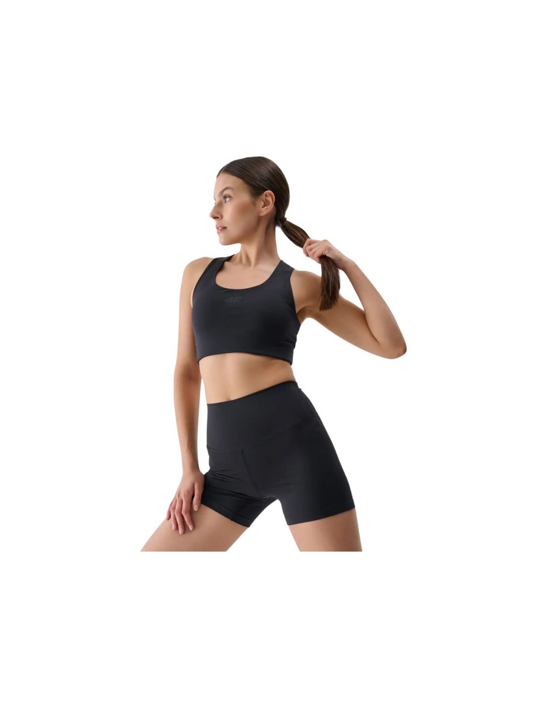 Women's Sports Shorts 4F Black