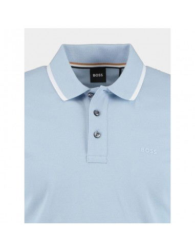 Polo Shirt Boss Parlay 190 Azzurro M...
