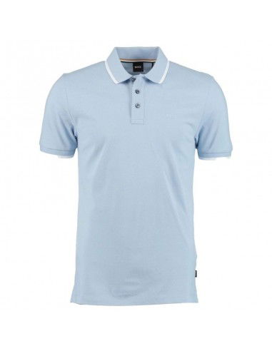 Polo Shirt Boss Parlay 190 Azzurro M...